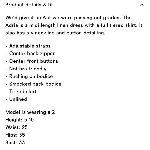 Reformation Adria Linen Dress in Azul - Picture 3 of 9